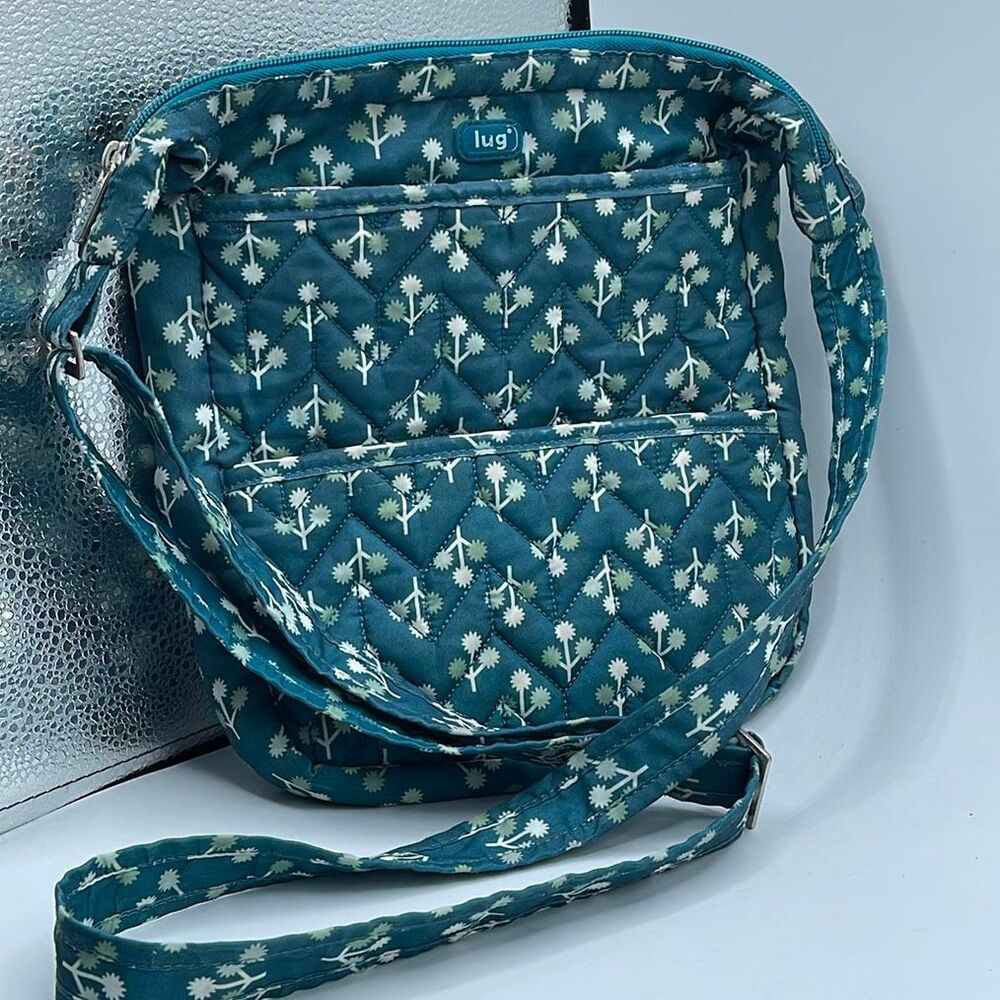 Lug floral crossbody med size